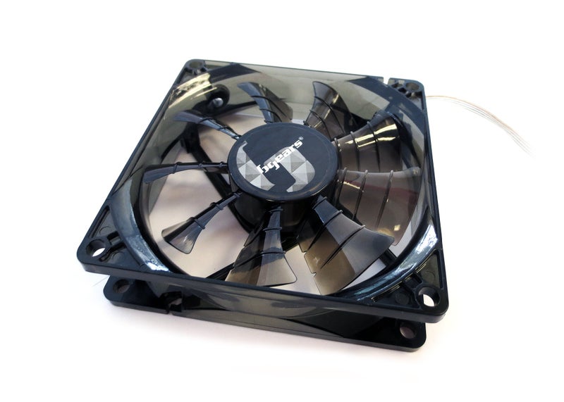 Bgears 90 mm 2 Ball Bearing High Speed High Performance Fan, Translucent Black (b-PWM 90 Black 2ball) - Image 2